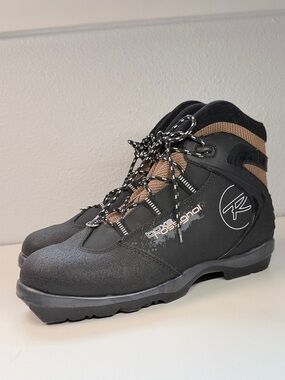 Rossignol BCX2 Nordic Cross Country Ski Boots EU 45 Mens 11 Black Winter ski